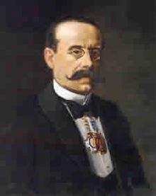 Retrato de J. C. García López de la RAH