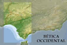 Mapa Betica Ocidental